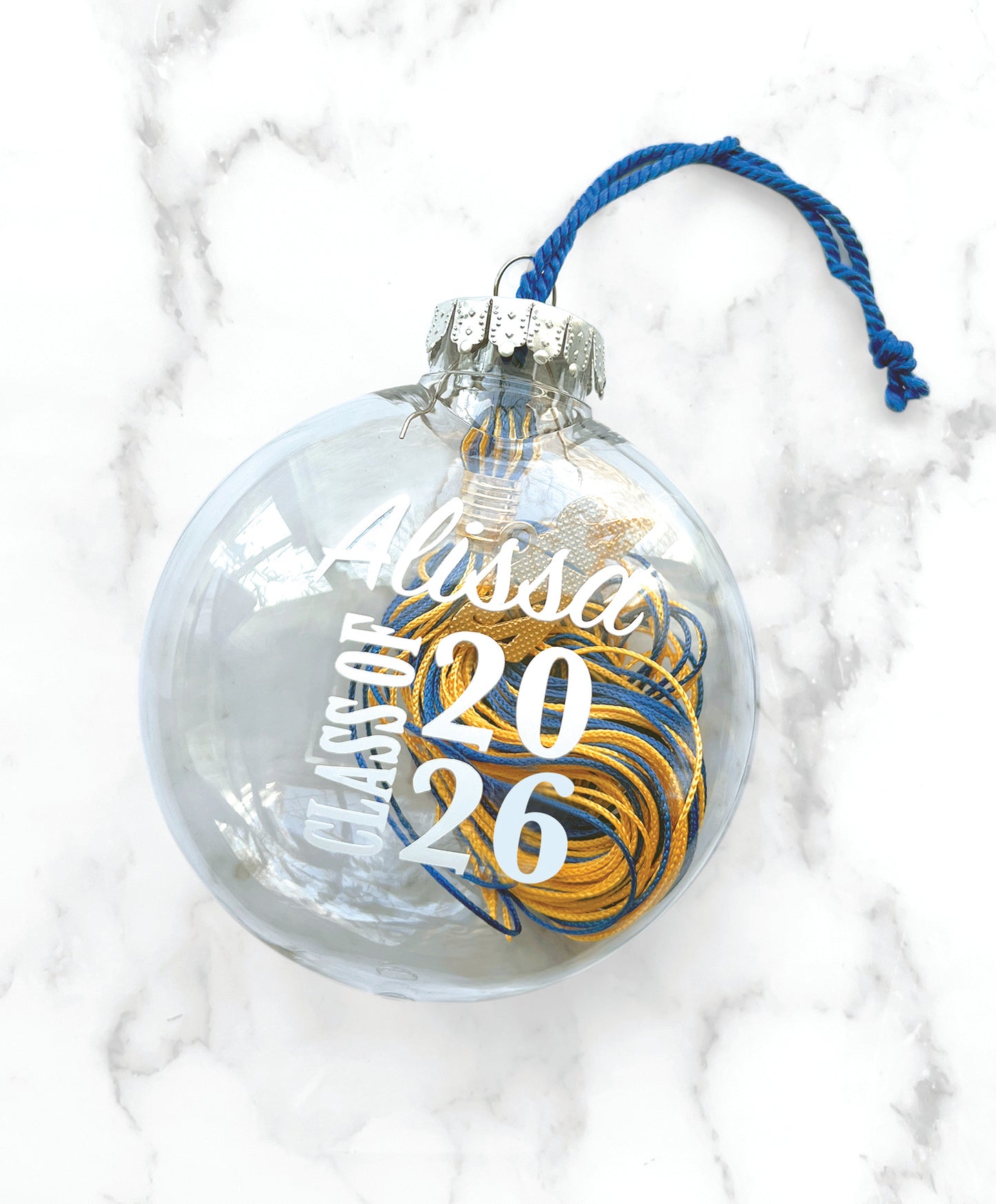 Manasquan High School & College Graduation Personalized Ornament & Tassel Keepsake FUNDRAISER