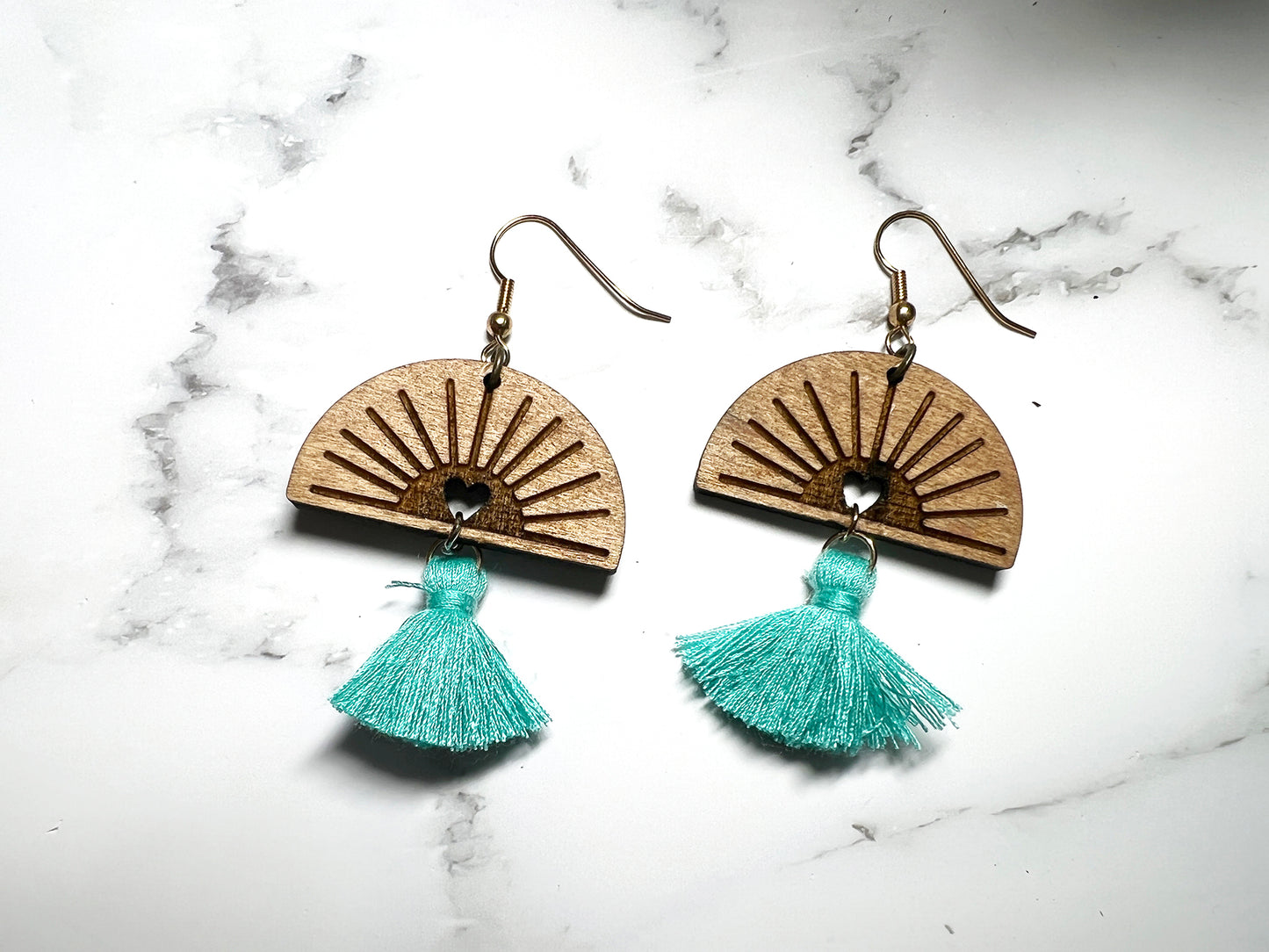 Handmade Love of Sun Tassel Earrings