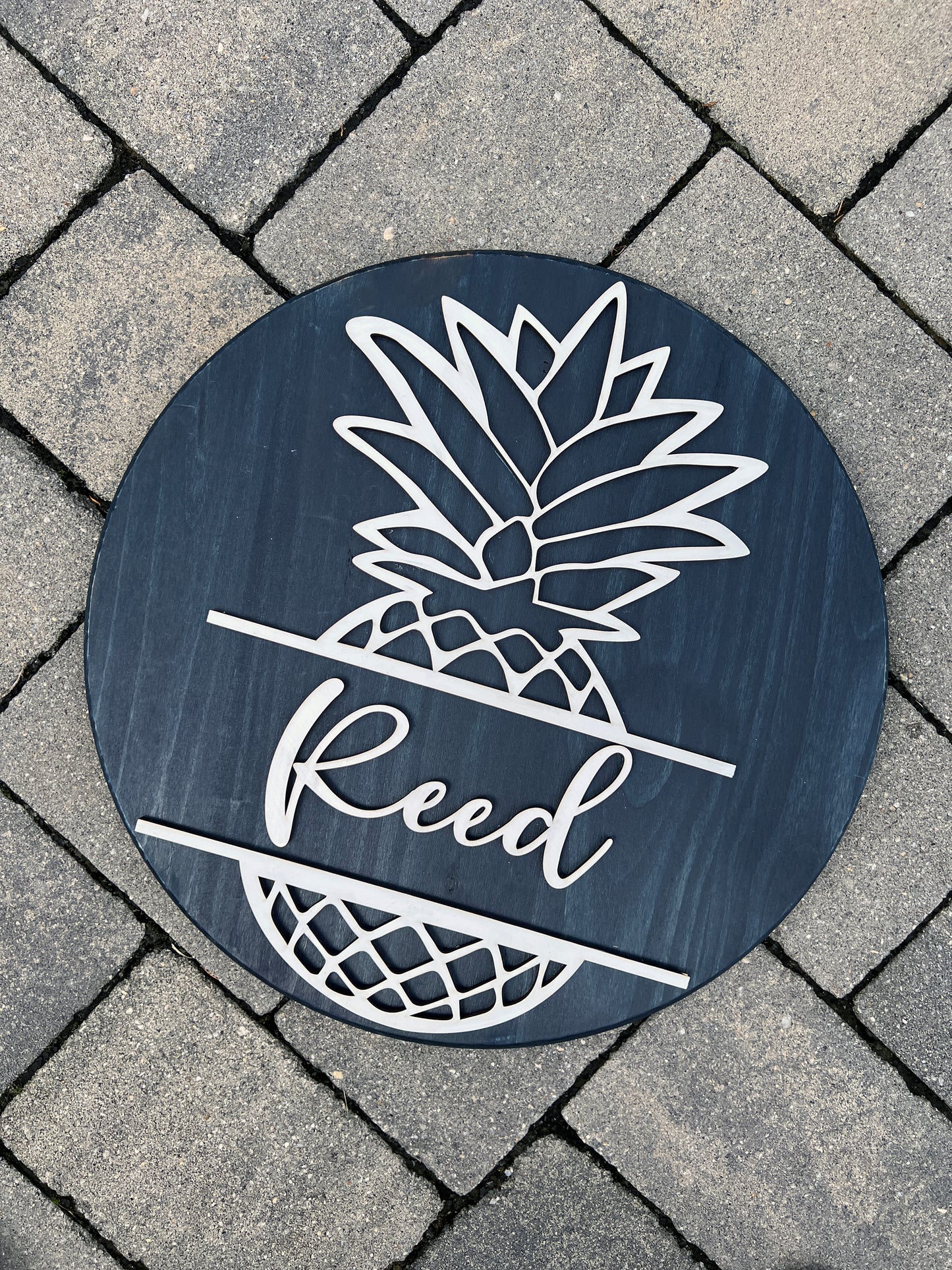 Pineapple Custom 3D Sign with Name