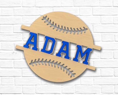 Personalized Sports Sign