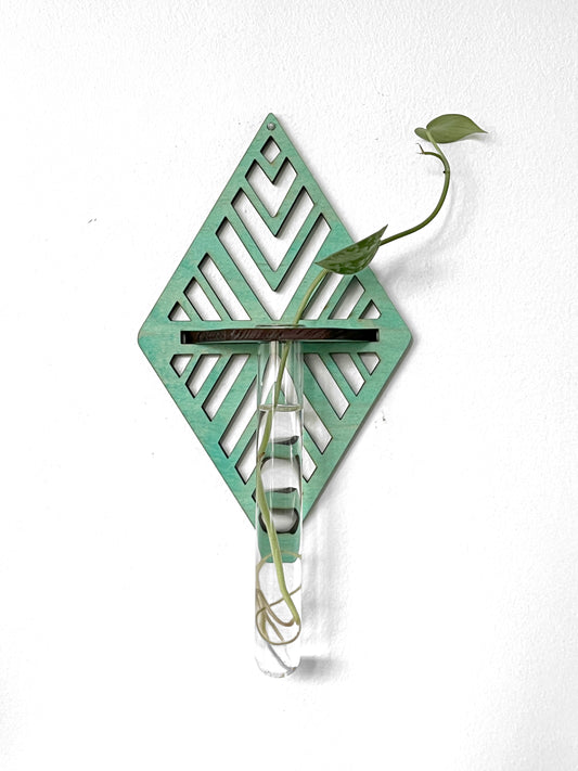 Handmade Wood Propagation Wall Hanging