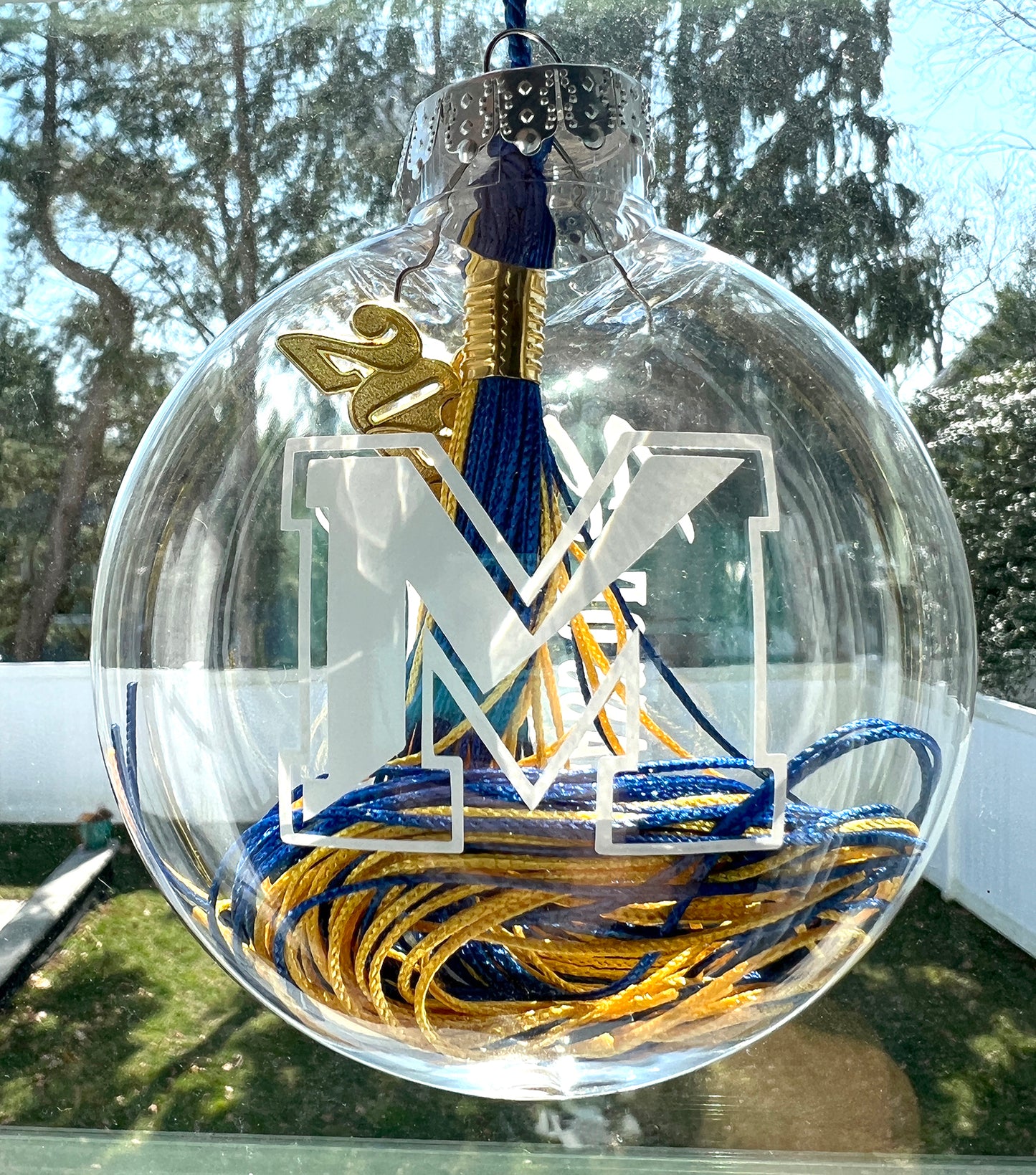 High School & College Graduation Personalized Ornament & Tassel Keepsake