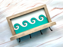 Beach Wave Key Holder Wallet and Sunglasses Organizer