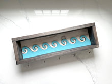 Large Beach Wave Key Holder Wallet and Sunglasses Organizer