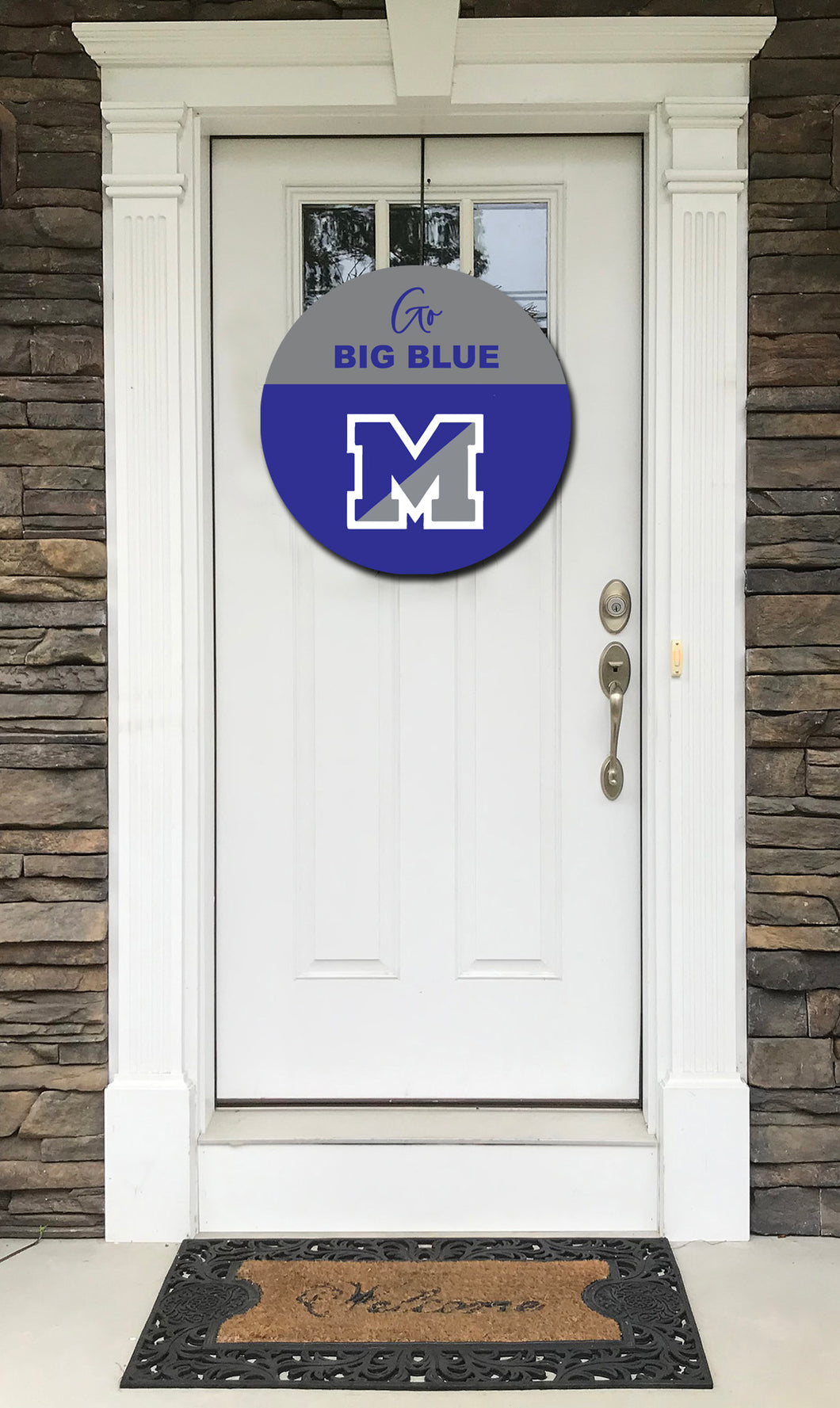 Manasquan Wrestling Fundraiser Round Sign