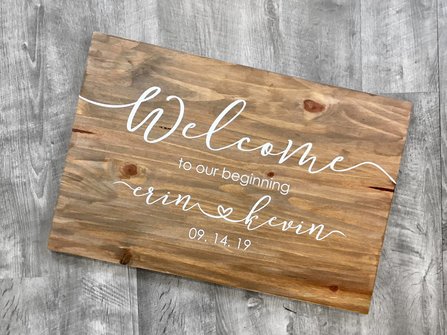 Personalized Wedding or Bridal Shower Sign