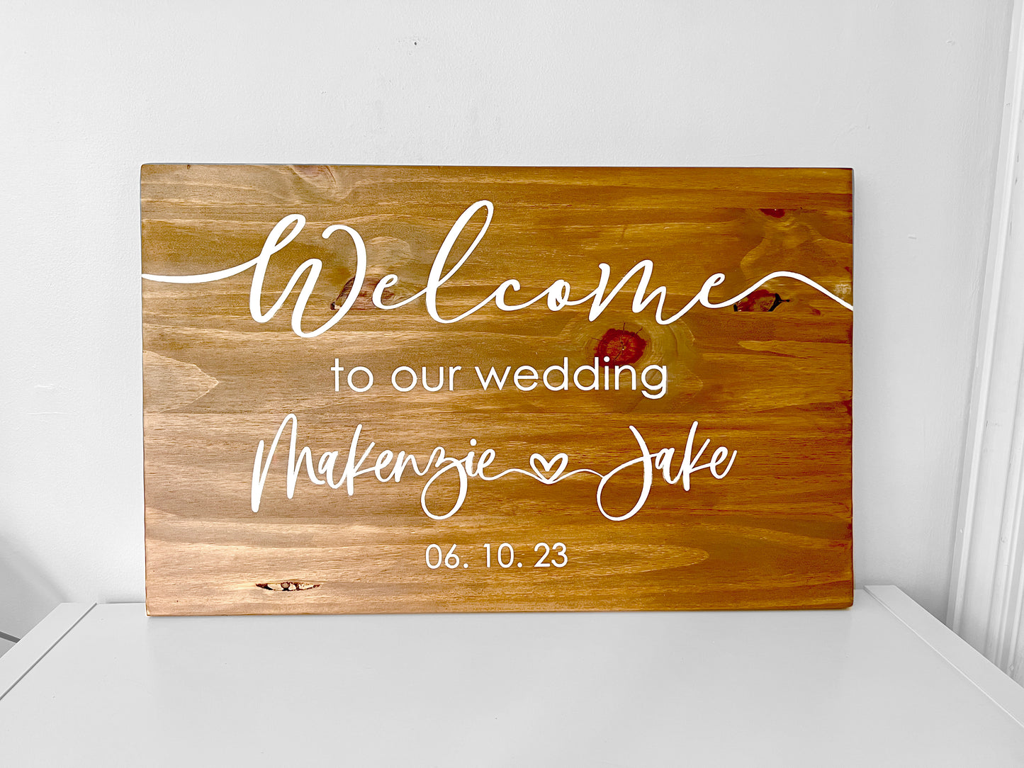 Personalized Wedding or Bridal Shower Sign