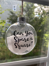 Funny Toilet Paper Ornament for 2020, Corona Times, Covid, The Year Sh*t Got Real, Can you Spare a Square, Gag Gift