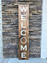 Large Farmhouse Style Welcome Sign for Doorway or Entryway. Perfect New Home Gift!