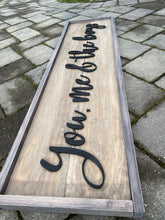 You, Me and The Boys, Large Farmhouse Rustic Sign, 3D Letter and Hand painted, Giant Family Sign for Living Room, Bedroom, Home Decor