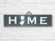 HOME custom personalized state sign with heart, show love for your state!