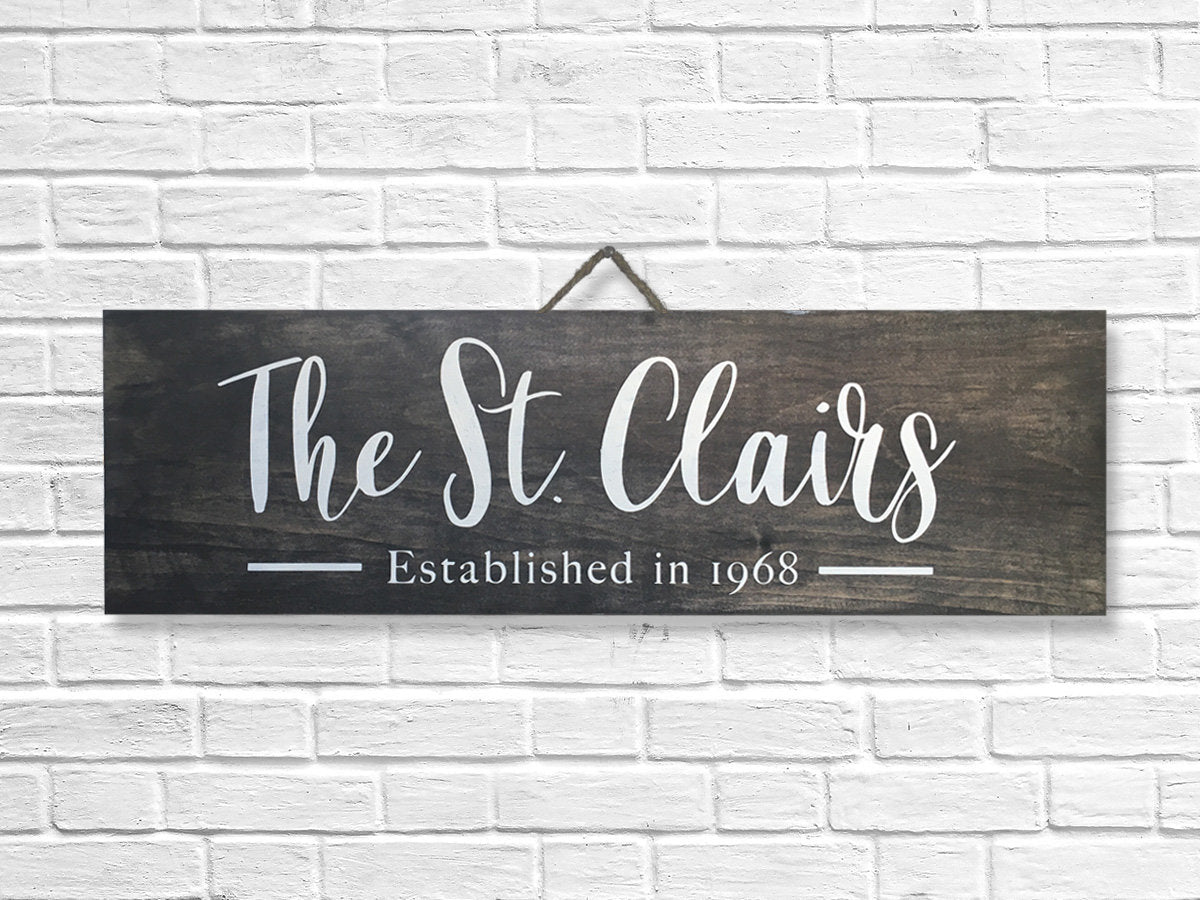 Custom Name Sign, Personalized, perfect for wedding or anniversary gift!