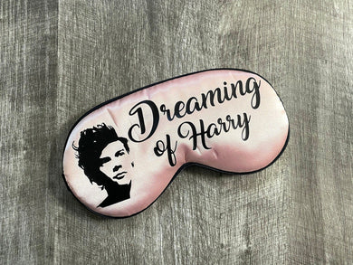 Harry Styles, Dreaming Sleep Mask, Sleepover Party, Teen, Tween, Gift for Daughter, Music Lover